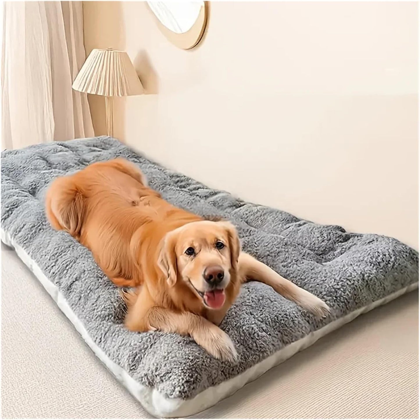 Dog Pet Beds Extra Large Plush Dog Bed Sofa Thickened Super Soft Pet Mat Dog Crate Mat Bed for Dog Beds