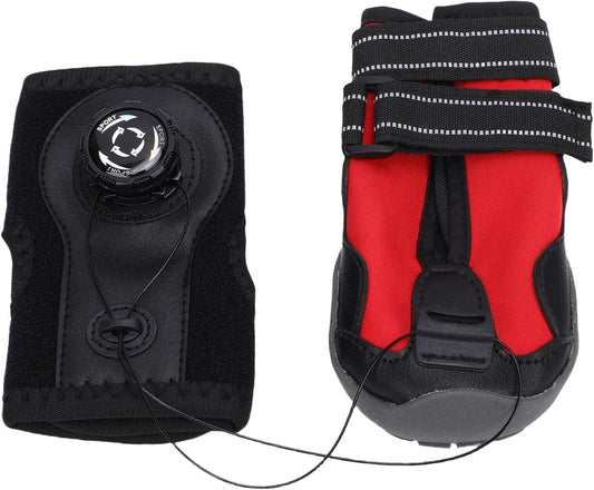 Diydeg Drop Foot Brace, Breathable Non Slip Sole Bottom Dog Boot Foot Protector, Corrective Dog Shoes to Safely Lift Toes for Foot Issues, Arthritis, Improving Walking Gait in Dogs (M)