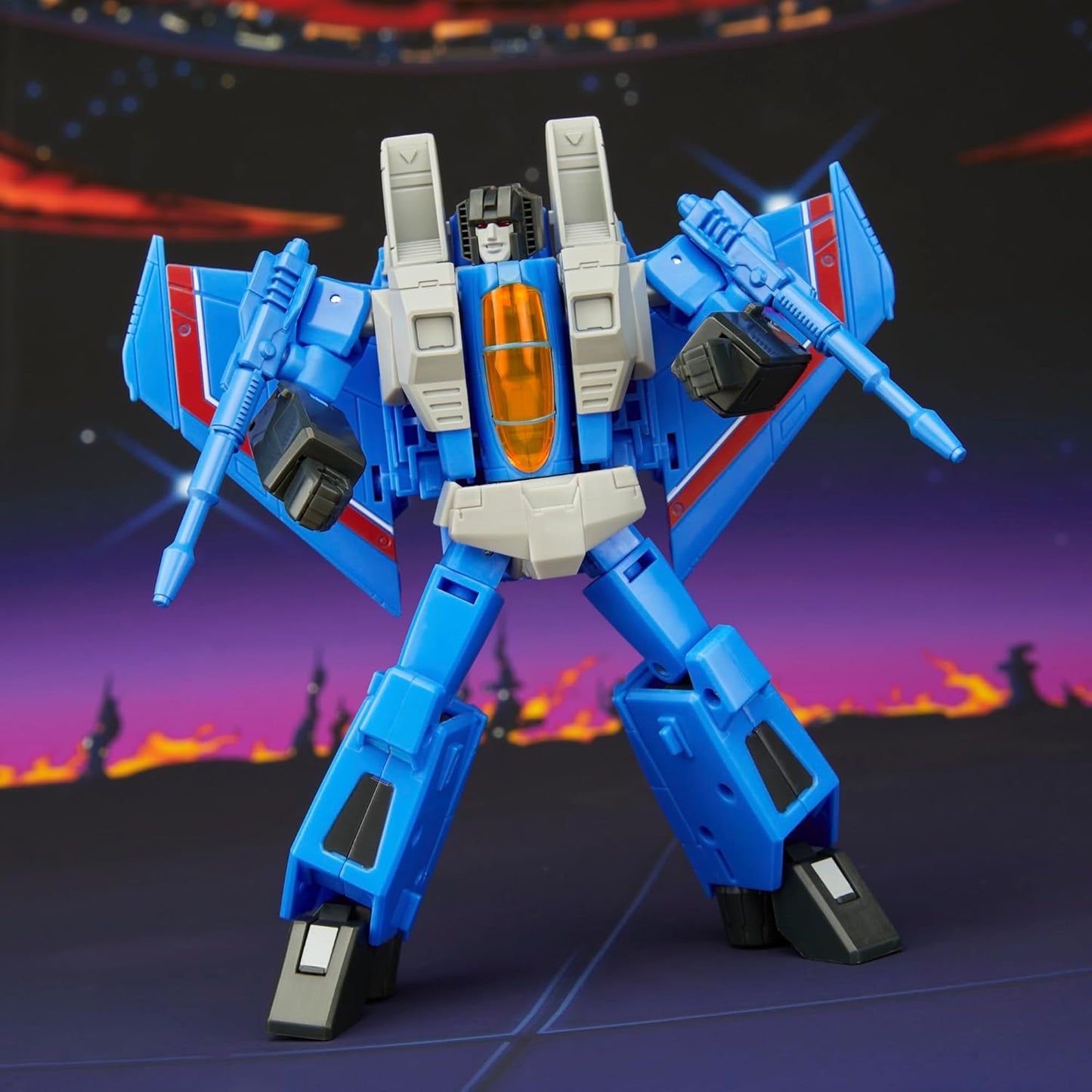 Transformers Studio Series The The Movie Thundercracker Voyager Class 6.5-Inch Converting Action Figure, Robot Toys for Ages 8+