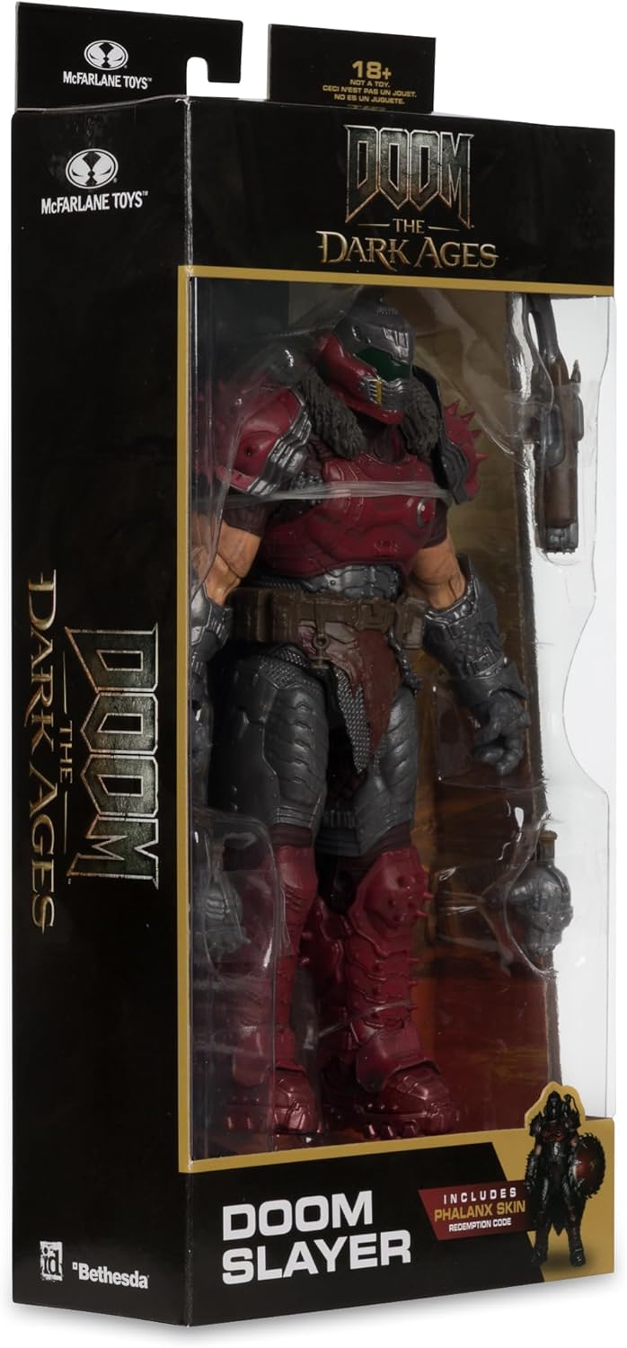 McFarlane Toys- Doom: The Dark Ages Doom Slayer (Phalanx Skin) 7in Action Figure