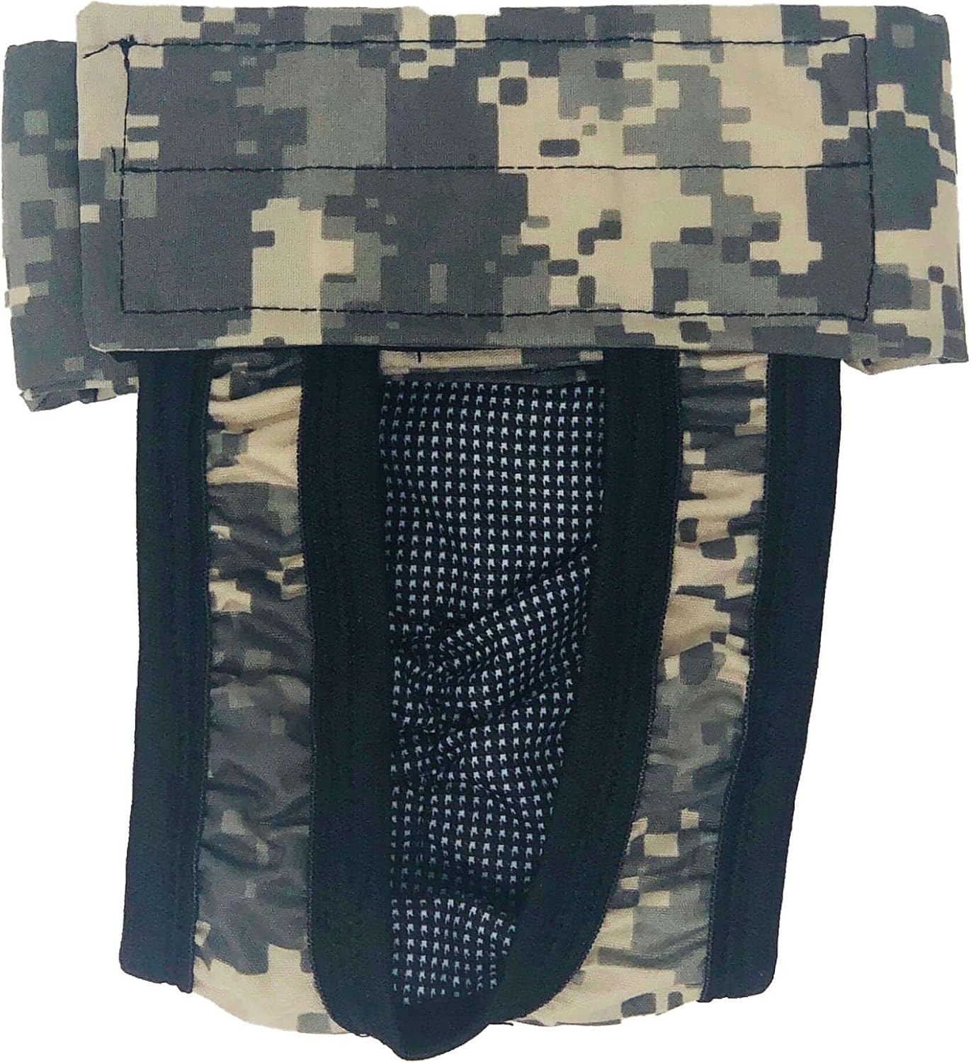 Dog Diaper Made in USA - Digital Camo Waterproof Washable Dog Diaper Pull-up, S for Incontinence, Housetraining and Female Dogs in Heat - Allows for Defecating Outside
