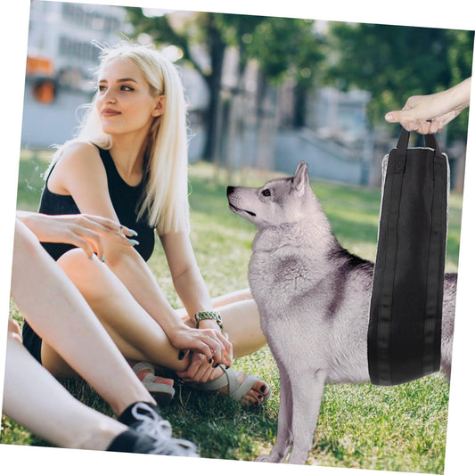 Milisten Portable Dog Sling Multi Use Dog Support Harness for Rehabilitation and Mobility Aid Comfortable for Senior Dogs and Cats for Injured Pets