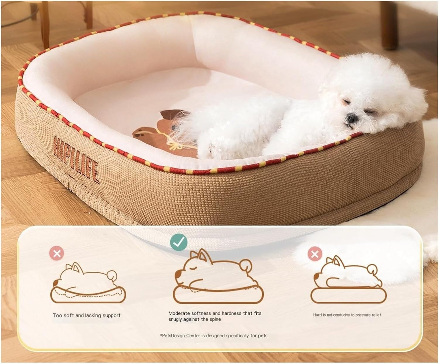 All-Season Dog mat, Track den, Medium-Sized Bed, Removable and Washable, cat, Sleeping Kennel, pet