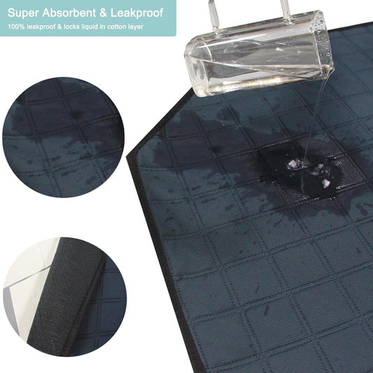 Dog Playpen Mat, Washable Pee Pad for Octagon Puppy Whelping Pading Leakproof Potty Training Pad Liner for Crate Kennel Indoor