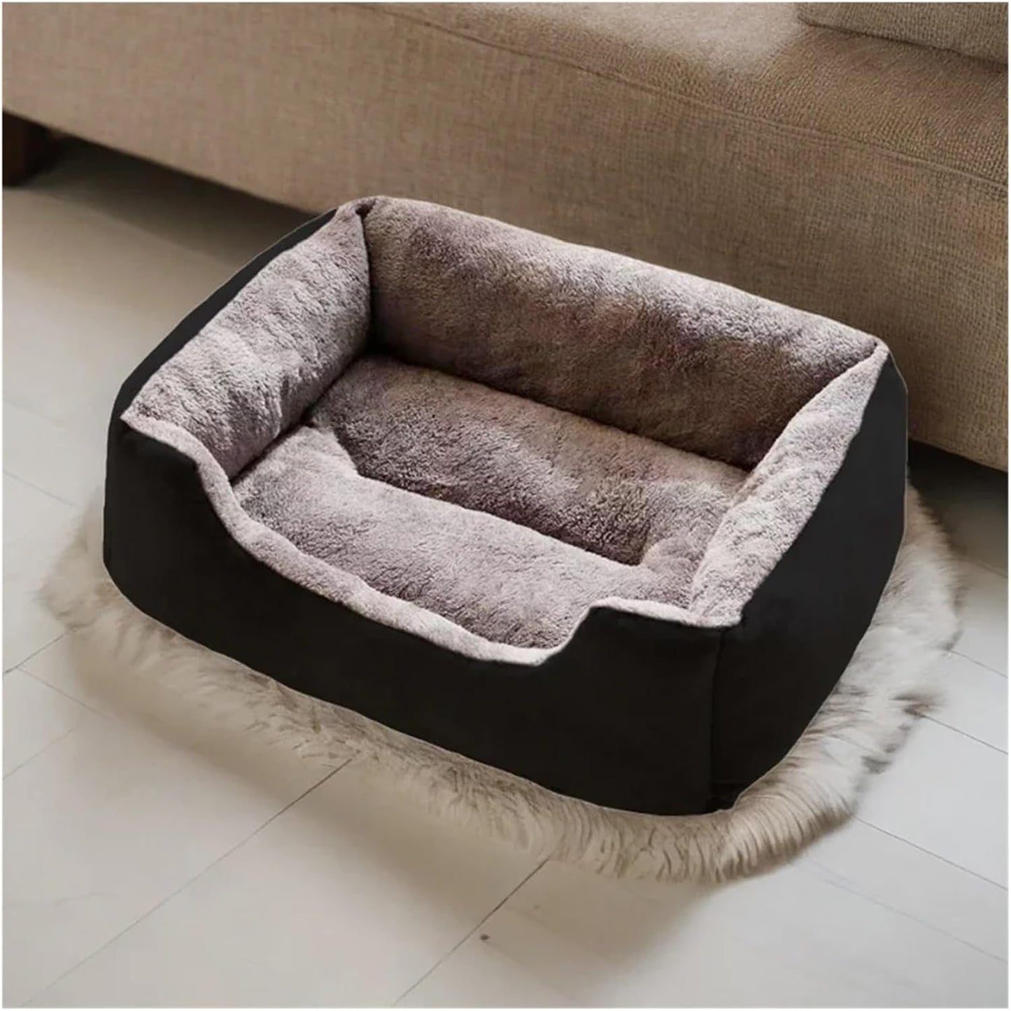 Bed for Cats Pet Products Cushions Kitten Goods Accessories Dog All Home Supplies Things Accessory Habitats Basket House Beds(Pink,XL 70x50)