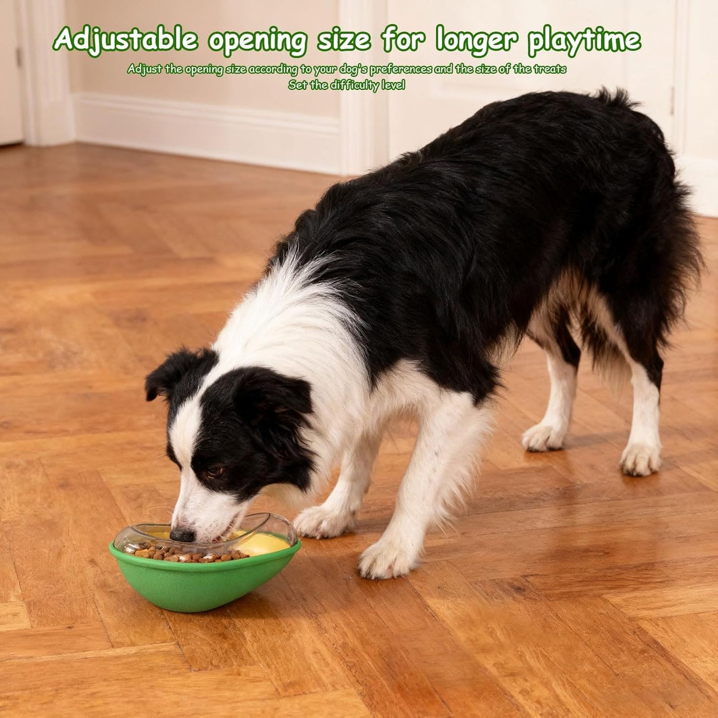 Interactive Puzzle Dog Toy Ball Design Leaking Food Slow Feeder Feeding Toy for Mental Stimulations Long-Lasting Plastics Cats Activity Ball