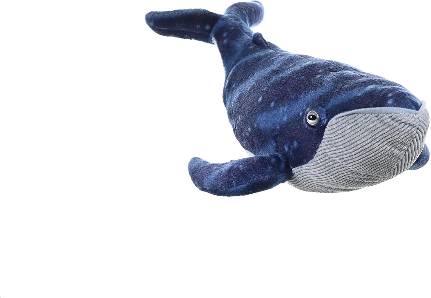 Wild Republic Blue Whale Plush, Stuffed Animal, Plush Toy, Gifts for Kids, Cuddlekins 20 Inches