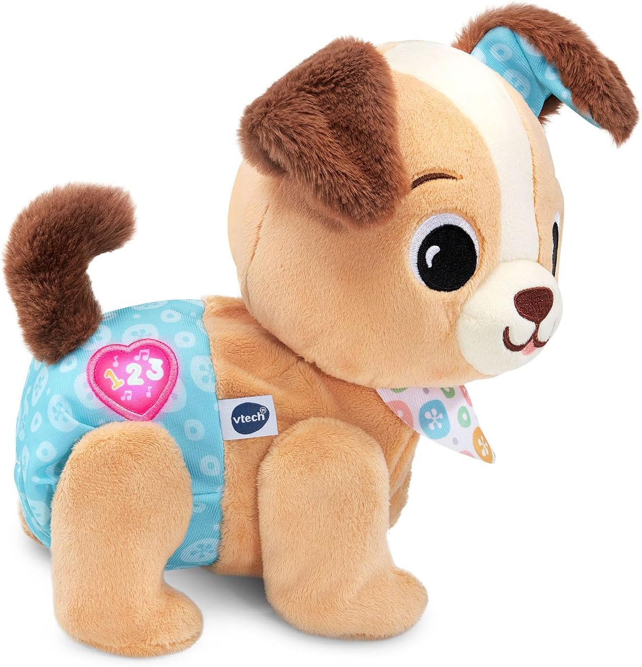 VTech Baby Explore and Move with Walking Puppy Plush Toy