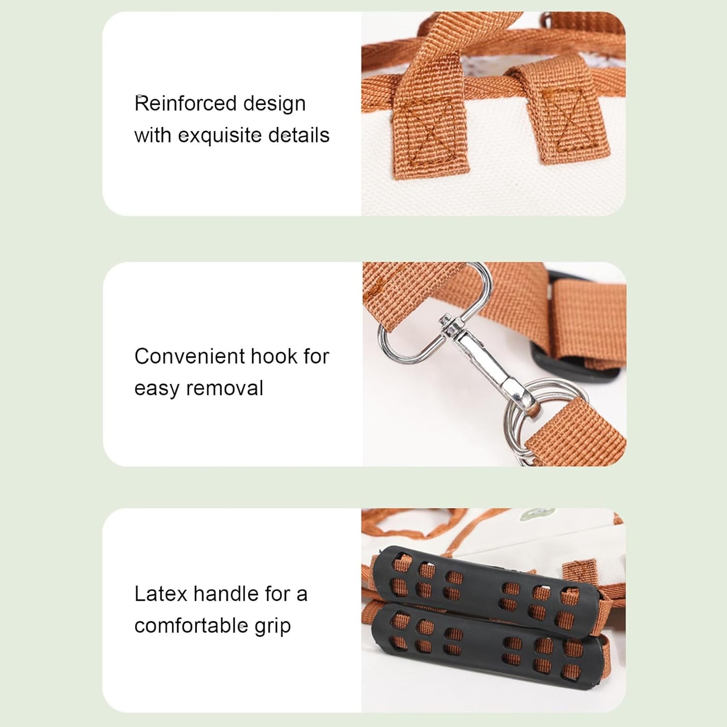 Body Support - Puppy Sling for Full Mobility | Adjustable Vest Architecture with Reinforced Load Bearing Straps & Breathable Padded Lining for Walking, Cycling, Road Trips and Outdoor Travel