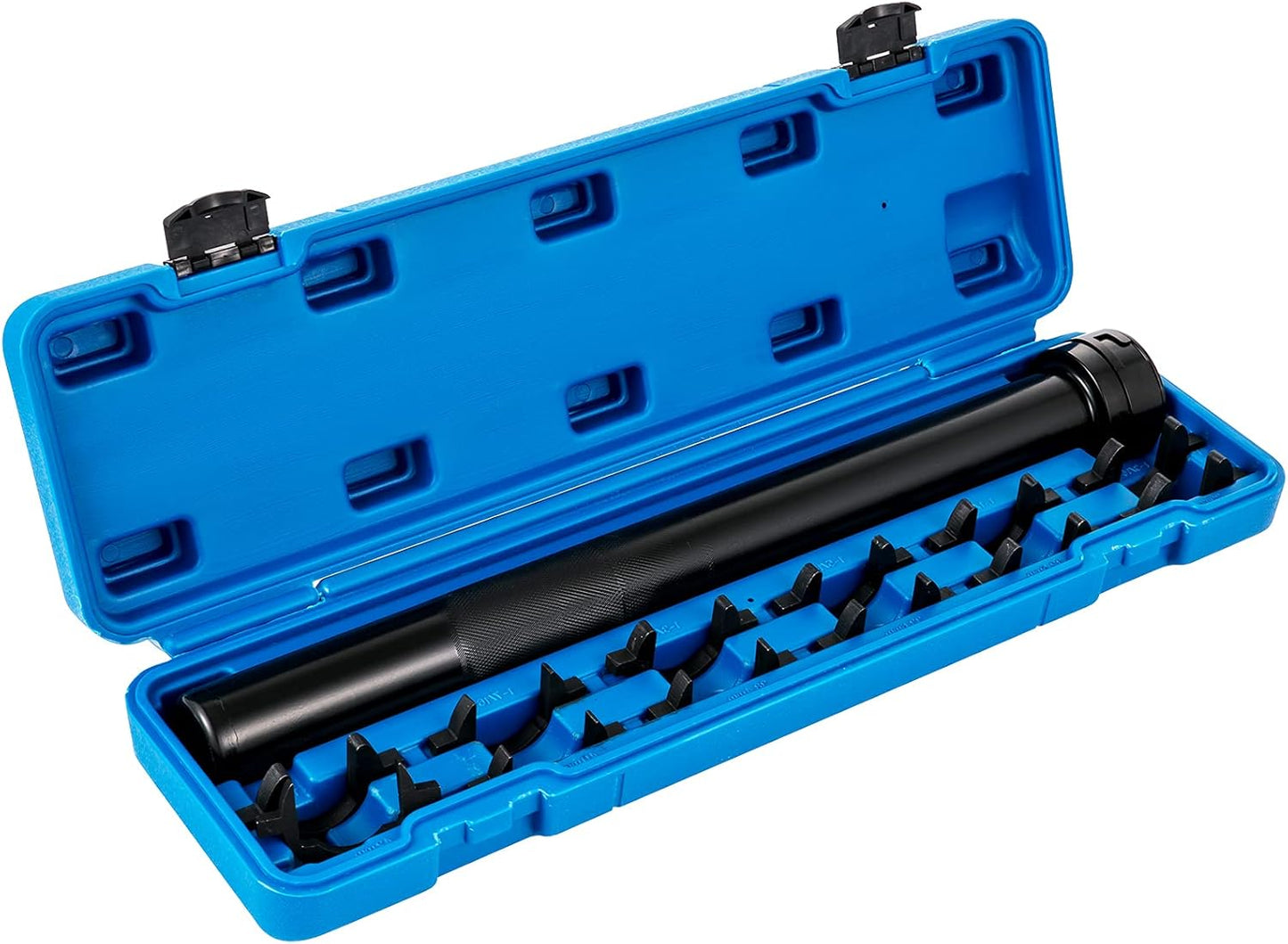VEVOR Inner Tie Rod Tool Kit, 13 Pcs Tie Rod Removal Tool, 13 Pcs Crowfoot Adapters Inner Tie Rod Tool Set, 1/2 Inch Drive Tube Tie Rods Tool, Heavy-Duty Steel Inner Tie Rod Removal Tool for Vehicle