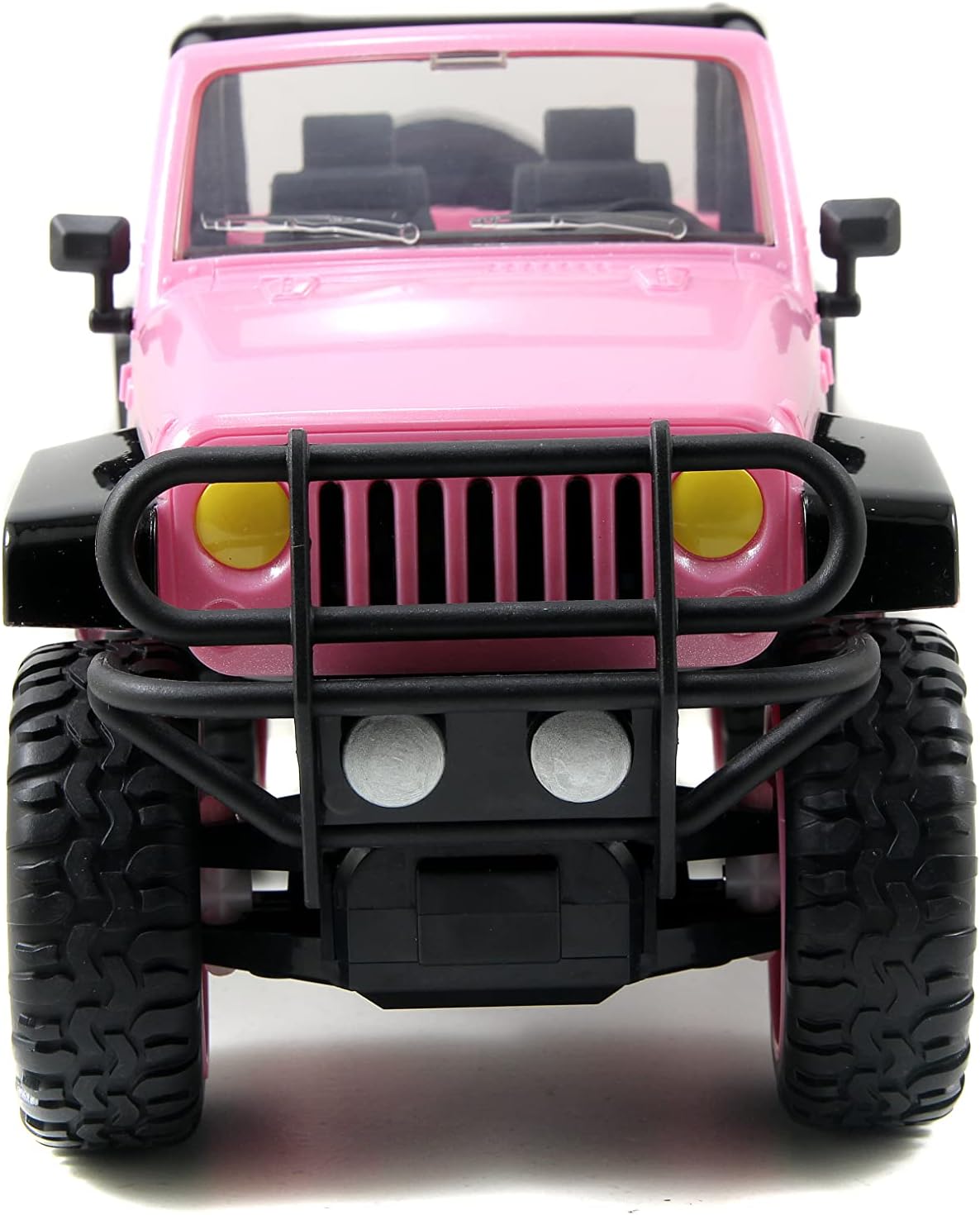 Girlmazing 1:16 Jeep Wrangler RC Radio Control Cars, Toys for Kids (Pink)