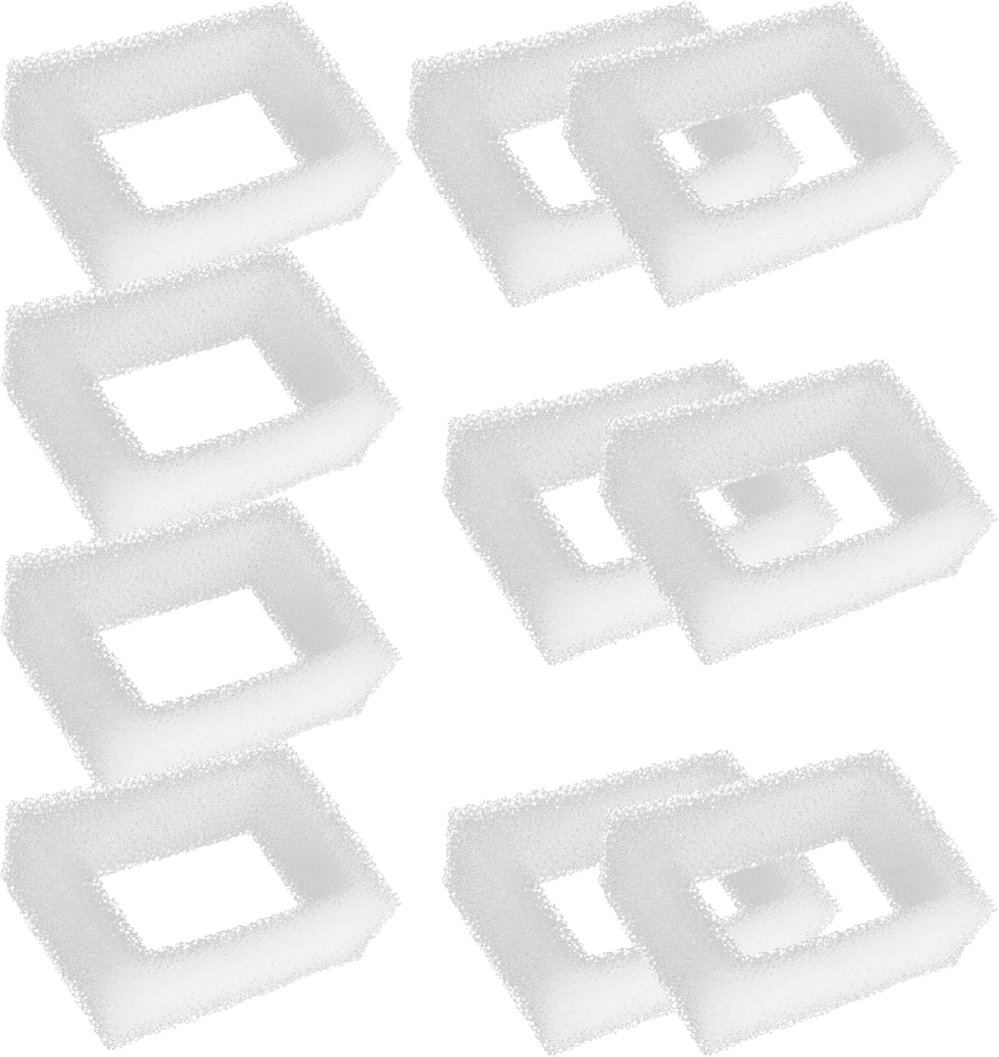 Cat Water Fountain Filters,10 Pack Cat Fountain Replacement Filters for 2L/67oz Round Stainless Steel Pet Water Fountain,Dog Water Fountain