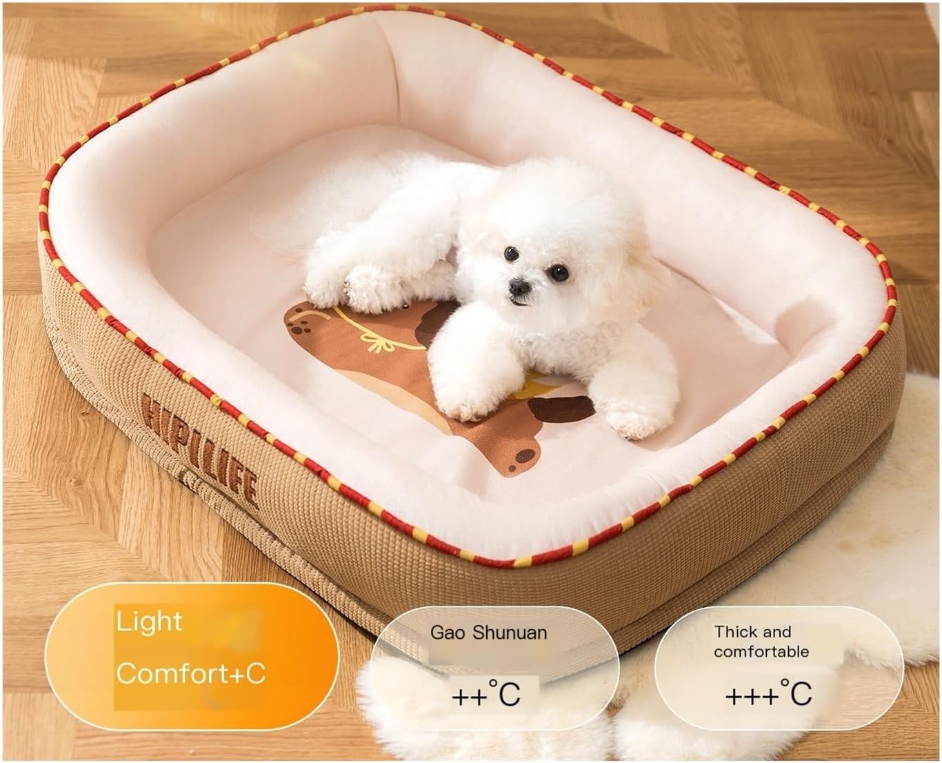 All-Season Dog mat, Track den, Medium-Sized Bed, Removable and Washable, cat, Sleeping Kennel, pet