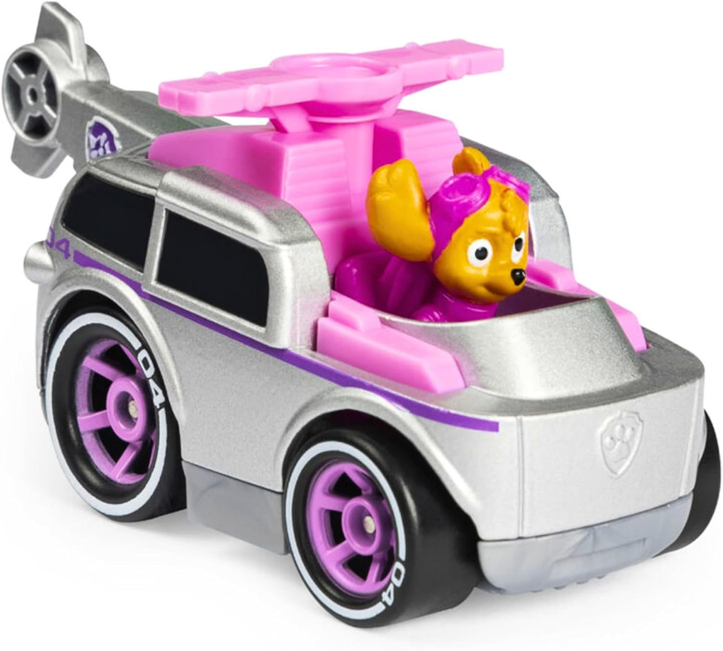 Paw Patrol - True Metal Collectible Diecast Toy Vehicle Bundles - Set 2 Pack of 3 - Skye, Rubble, & Rocky