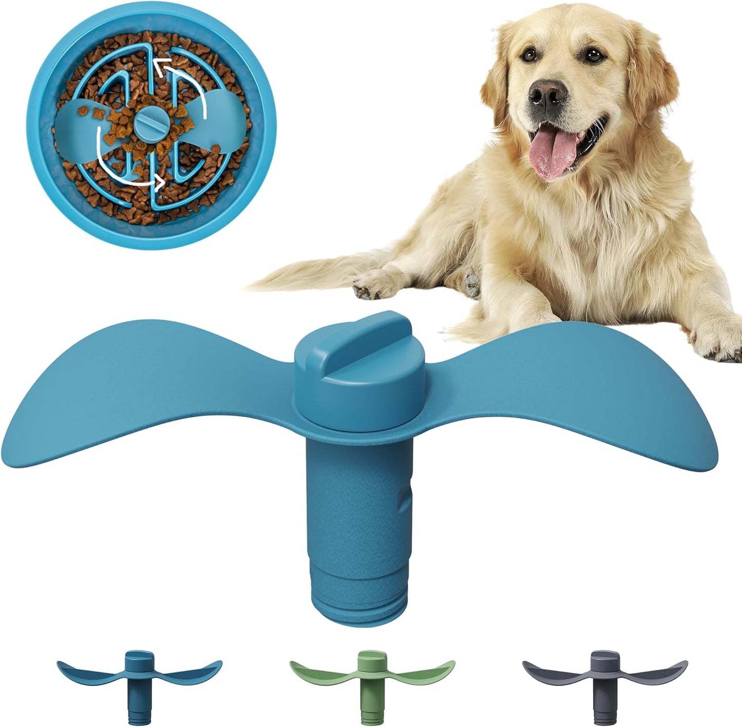 AVERYDAY Slow Feeder Bowl Replacement Insert – Interchangeable Puzzle Attachment for AVERYDAY Dog Bowls, BPA-Free & Easy to Clean, Slows Down Fast Eaters