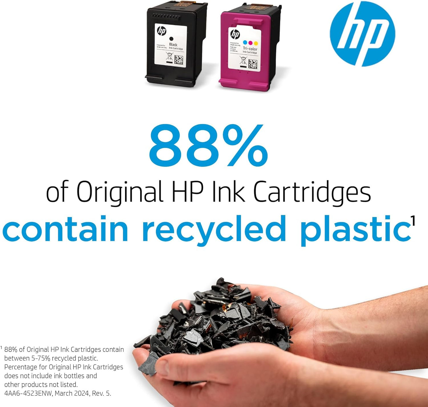 HP 63XL Black High-Yield Printer Ink Cartridge Printers | Works with DeskJet 1112, 2130, 3630;Envy 4510, 4520; OfficeJet 3830, 4650, 5200 | Eligible for Instant Ink | F6U64AN
