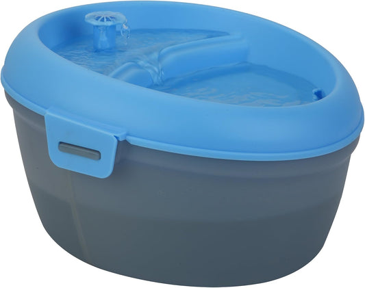CoolerDog HealthSpring 6L Pet Water Fountain – Ultra Quiet Filtered Dog & Cat Water Fountain with 3-Stage Filtration & Dental Care System (203 oz / 1.6 Gal)