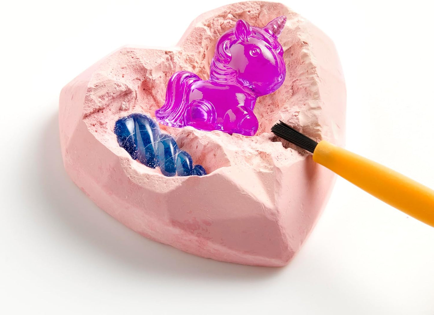 Mudpuppy Unicorn Dig! – Excavation Kit Including Hidden Unicorn in Gem and Plastic Chisel for Children Ages 5 and Up