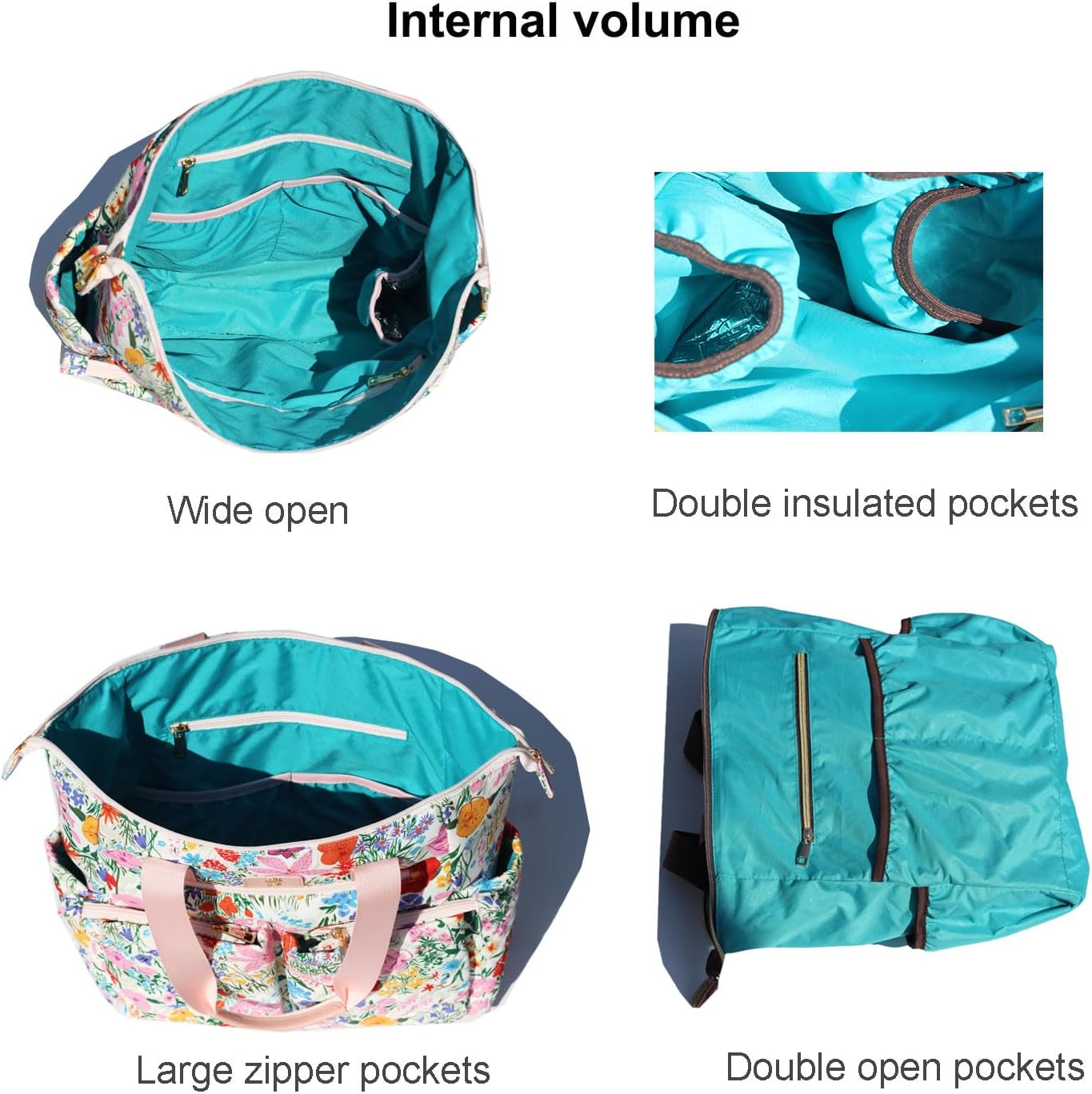 ESVAN Diaper Tote Bag Totepack Backpack 2 in 1 for Women Multifunctional Large Capacity with Insulated Pockets Travel | Multifunctional, Travel