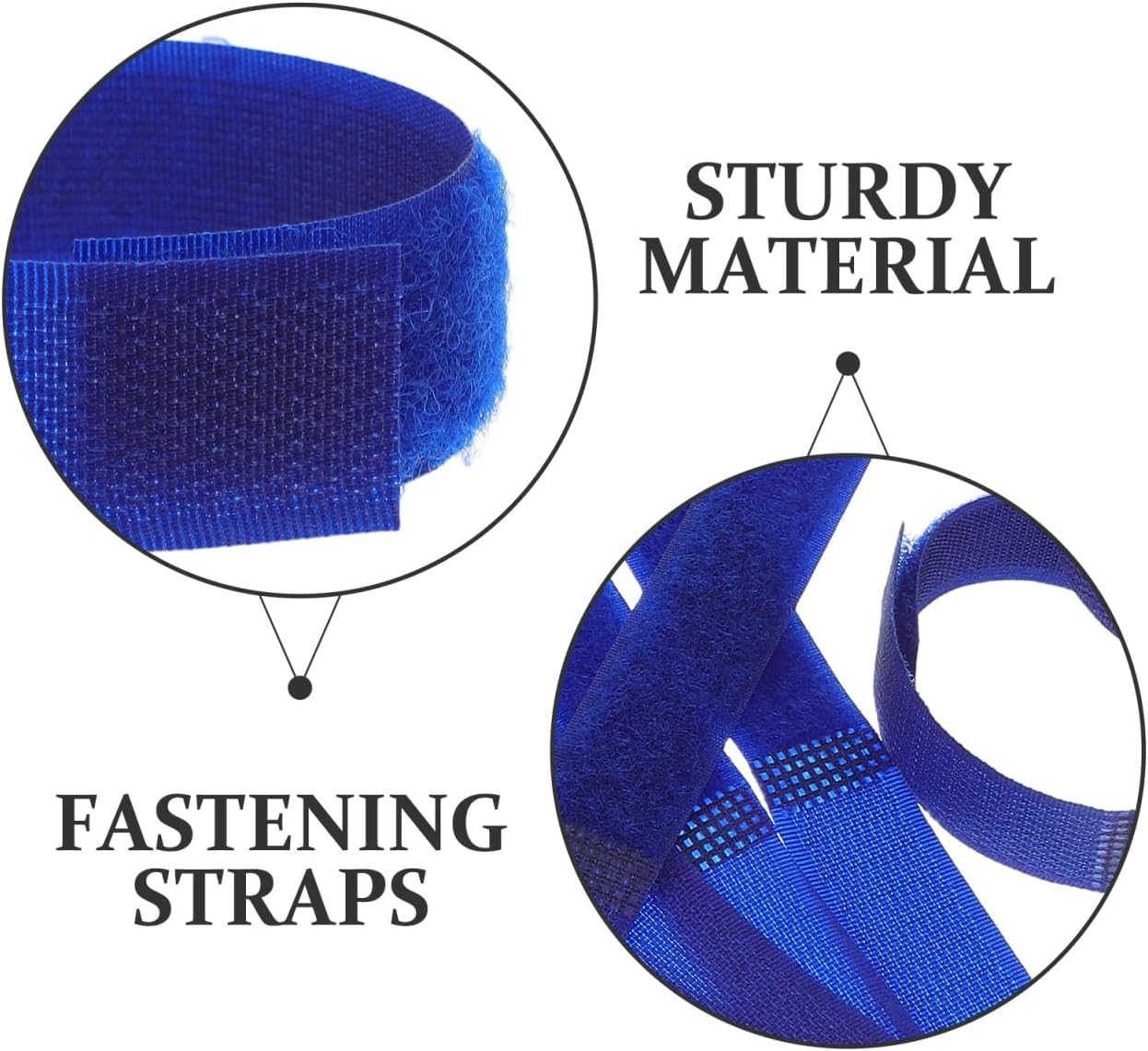 20pcs Non Slip Pet Bootie Fastener Straps Rainy Weather Paw Protector Bands for Dogs Cats Durable Blue Sock Straps for Secure Fit and Outdoor Adventures