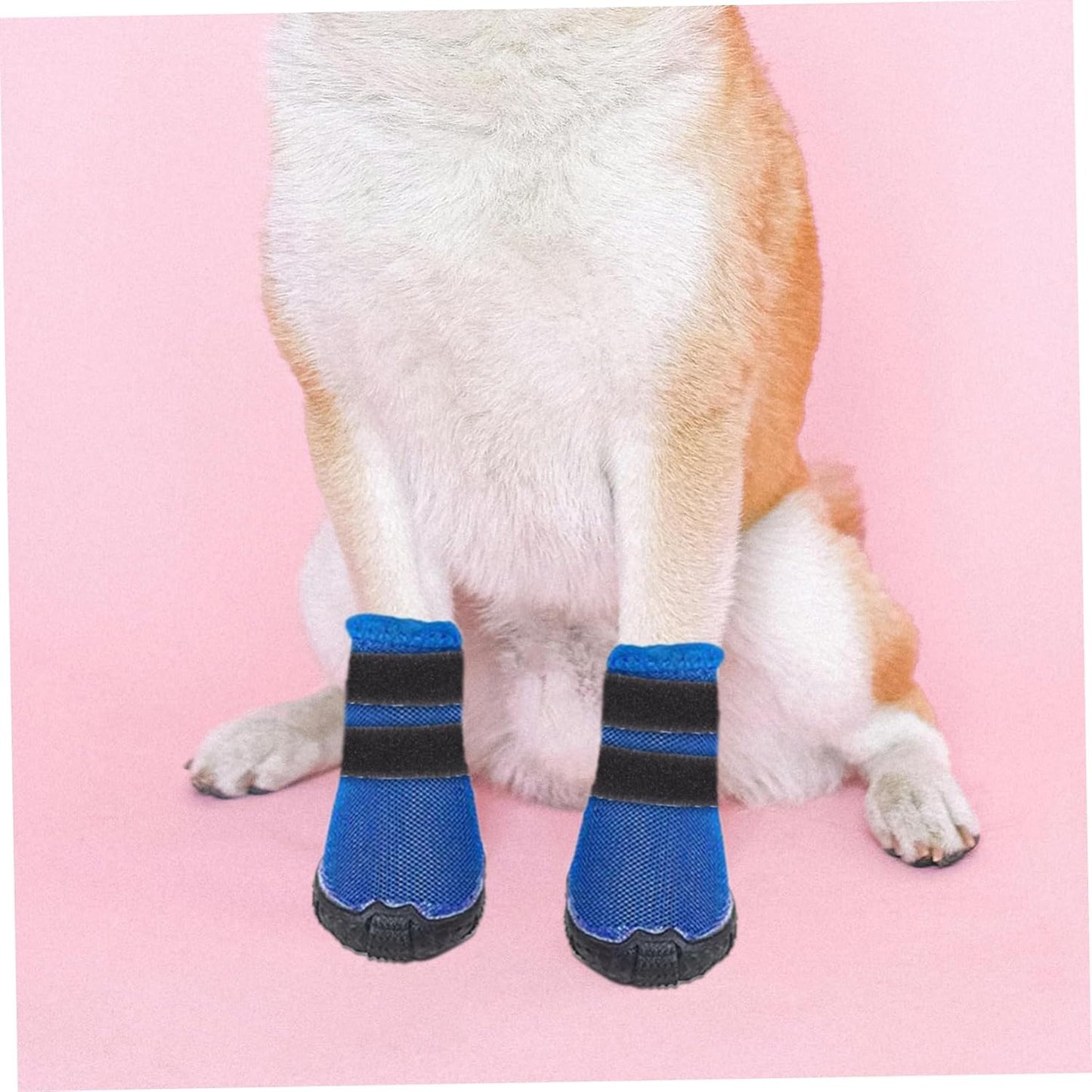 BESPORTBLE 10pcs Pet Bootie Fasteners Adjustable Non-Slip Sock Holders for Dogs Durable Paw Protector Bands for Outdoor Adventures and Active Play