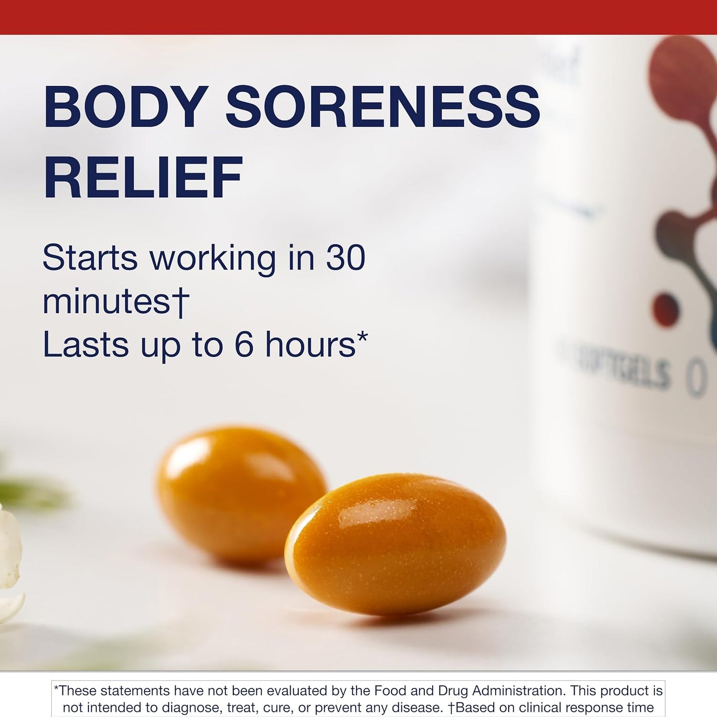 Metagenics Rapid Relief - Herbal Softgel with Turmeric & Boswellia - Supports Fast Relief for Muscle, Back & Joint Discomfort* - Drug-Free, Non-GMO, Gluten-Free - GMP Certified Facility - 60 Softgels