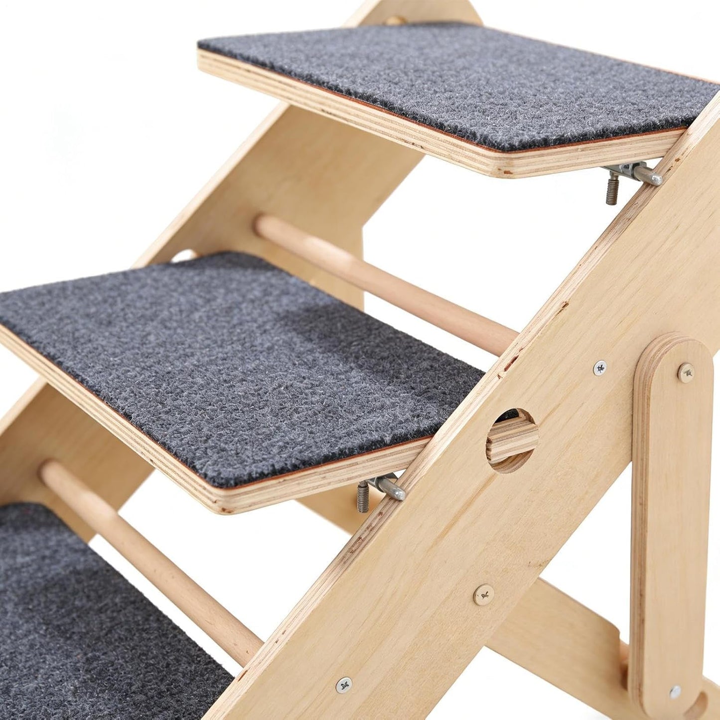 Genérico Cat Steps, Non-Slip Stable Pet Stairs, Ramp Ladder for High Beds, for Bedroom, Living Room, Sofa, Armchair, Reaching and Climbing