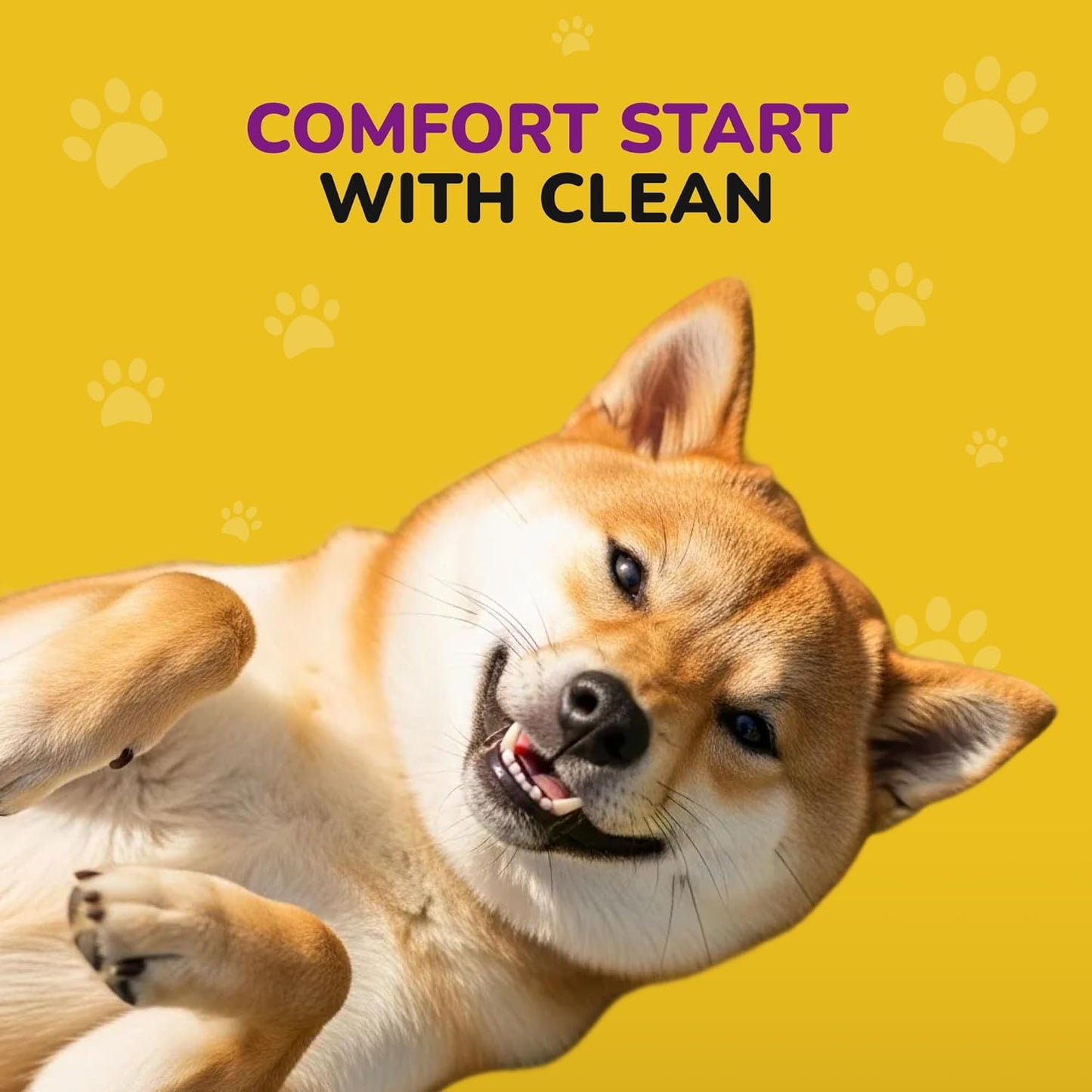 Dog Ear Cleaner Wipes - Cleaning Wipes for Puppies - Dirty, Smelly & Itchy Ears - Non-Irritating Removal of Buildup, Dirt & Wax- with Witch Hazel, Willow Bark, Aloe Vera & More - 100 Count