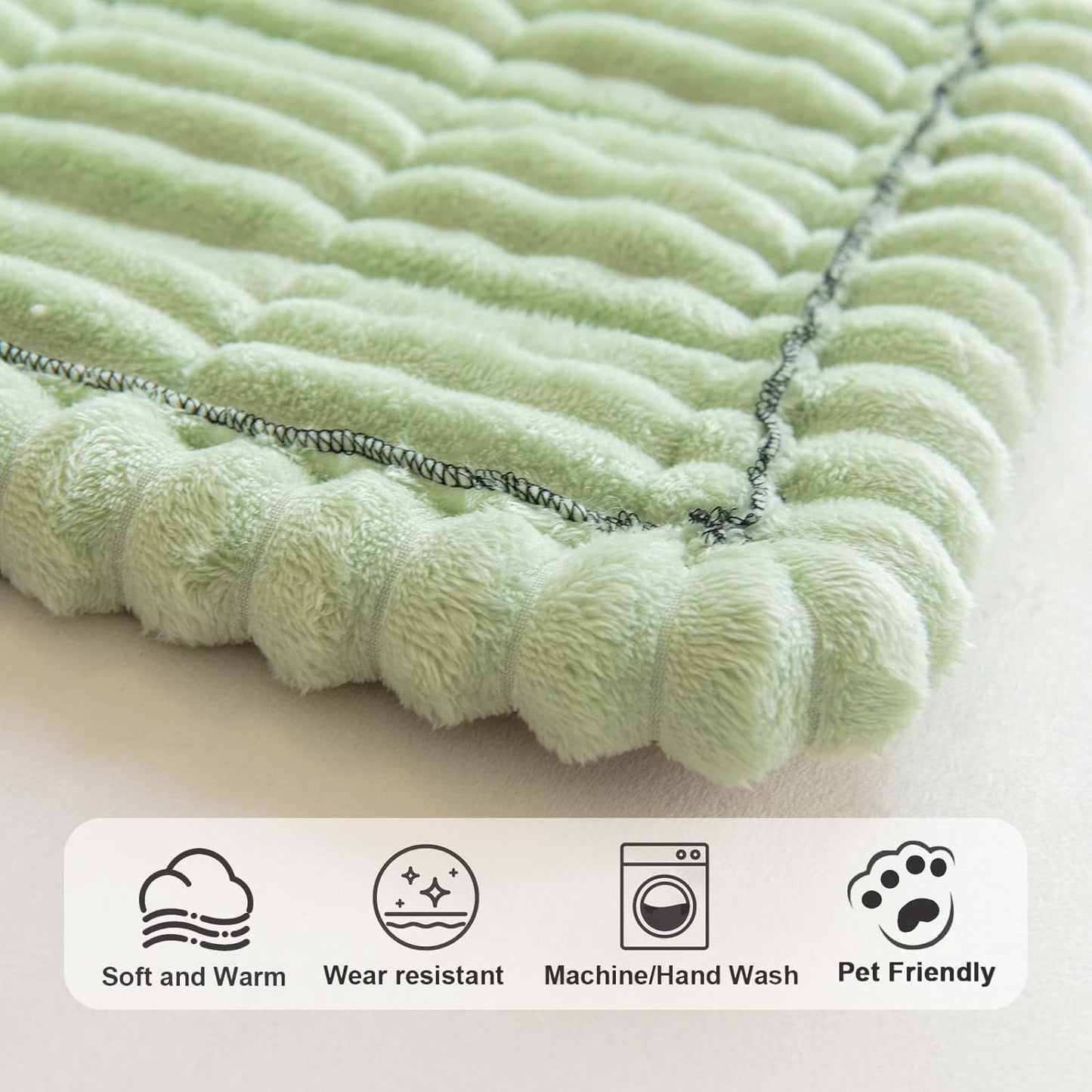 Couch Cover for Dogs Washable, Non Slip Sofa Covers for Pets 3 Cushion Couch Sofa, Sectional Slipcover Furniture Protector (1 PCS 27.5"x94" Green)