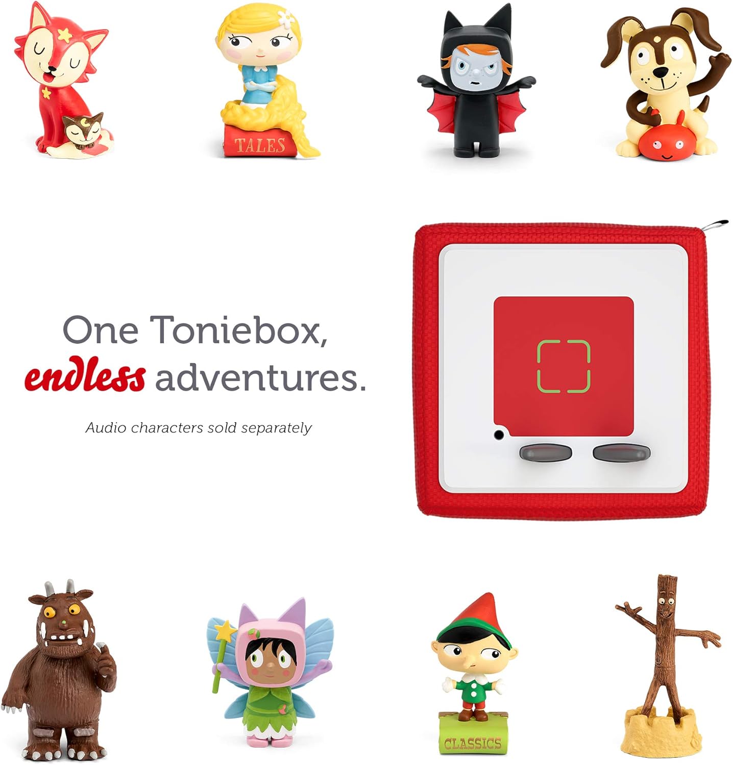 Tonies Wizard Creative Toy Figurine - Record and Upload up to 90 Minutes of Your Own Stories and Songs