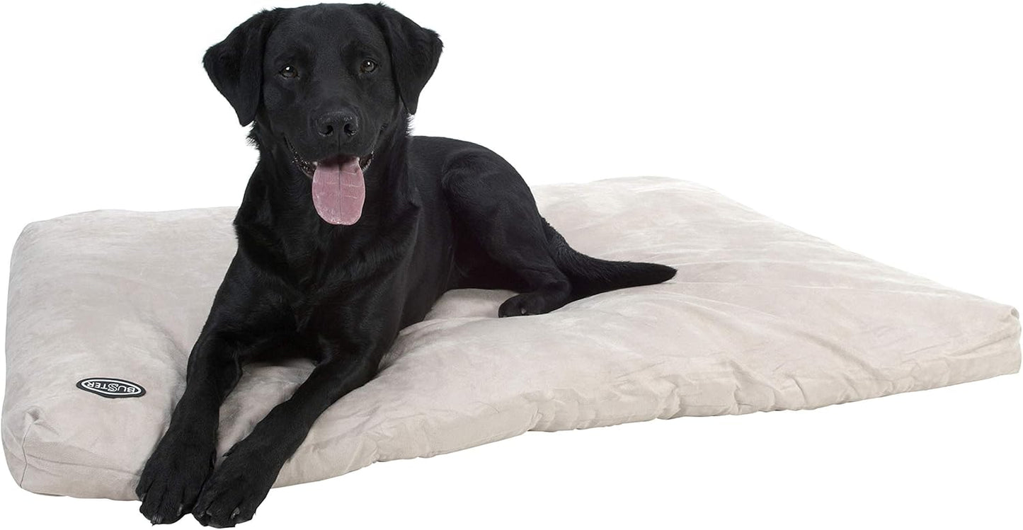 Kruuse Buster Memory Foam Dog Bed, 47" x 39", Beige