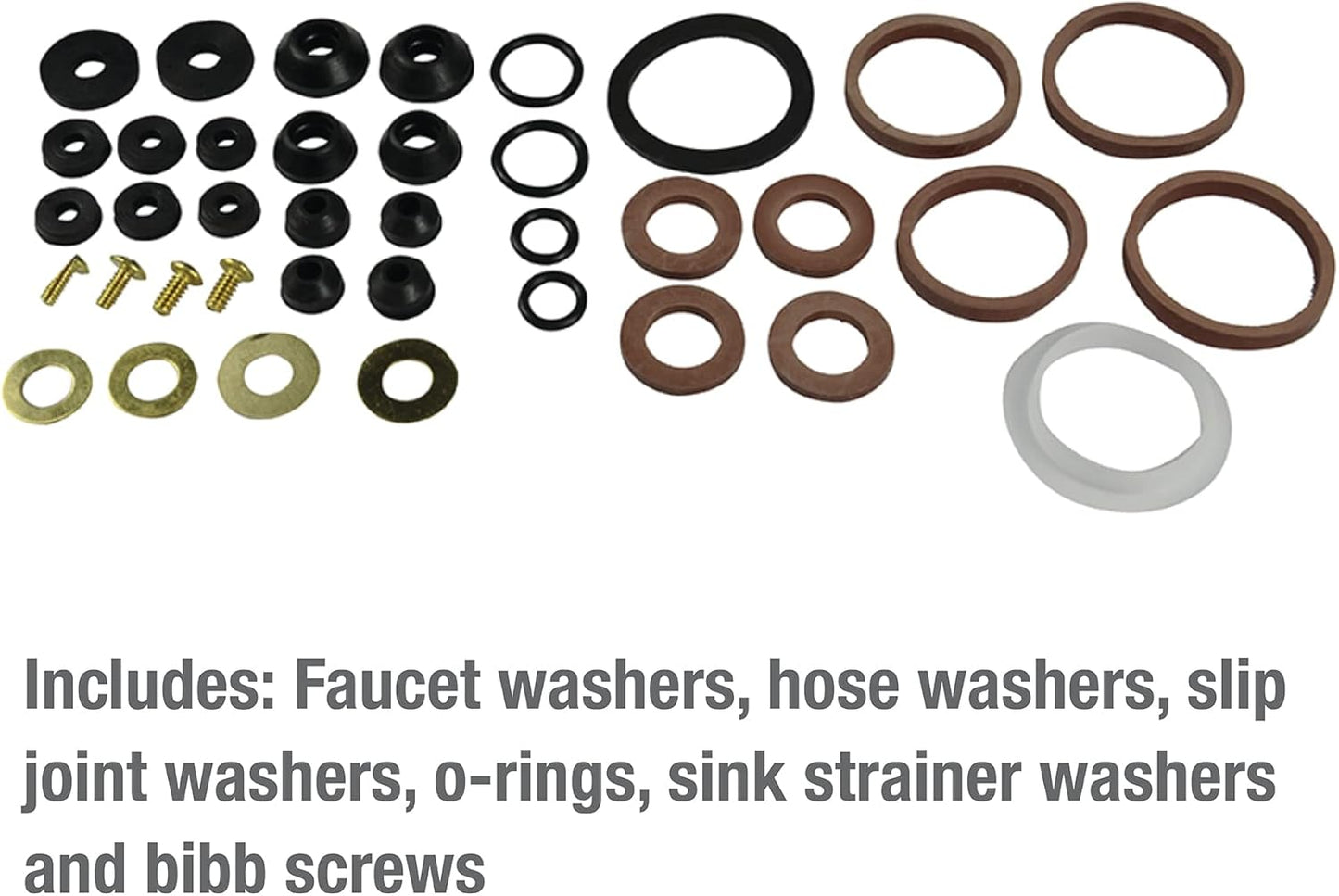 Danco 80817 Home Washer Assortment, 42-Piece