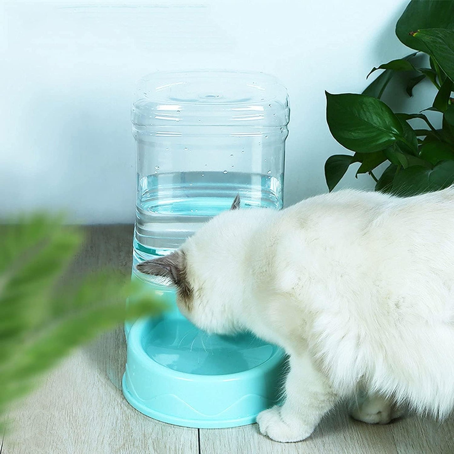 3.5L Pet Cat Automatic Feeders Large Capacity Cat Water Fountain Plastic Dog Water Bottle Feeding Bowls Water Dispenser for Cats cat Fountain (Size : Feeders) (Water dispensers)