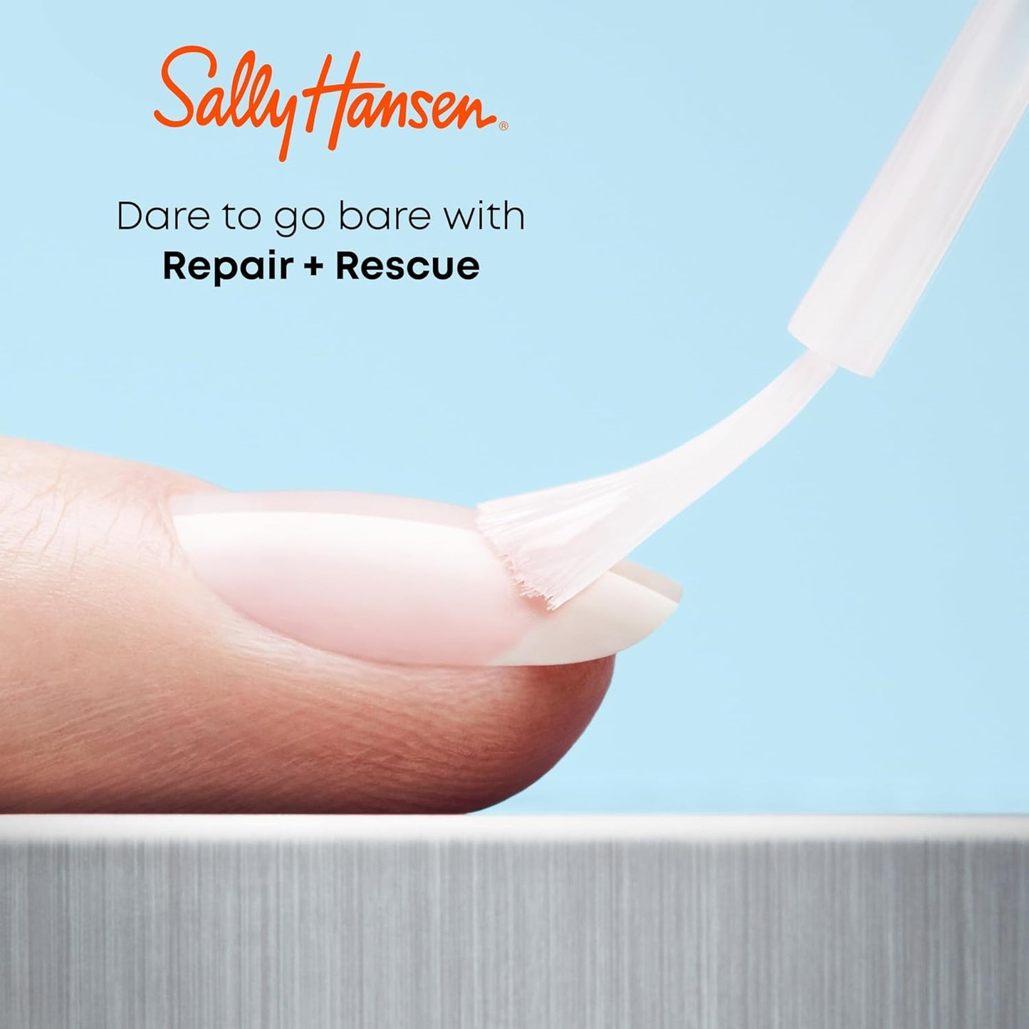 Sally Hansen Nail Treatment Repair + Rescue Bi-Phase Revitalizing Serum | Moisturizing Nail Serum with Glycerin | Hydrates & Revitalizes Nails