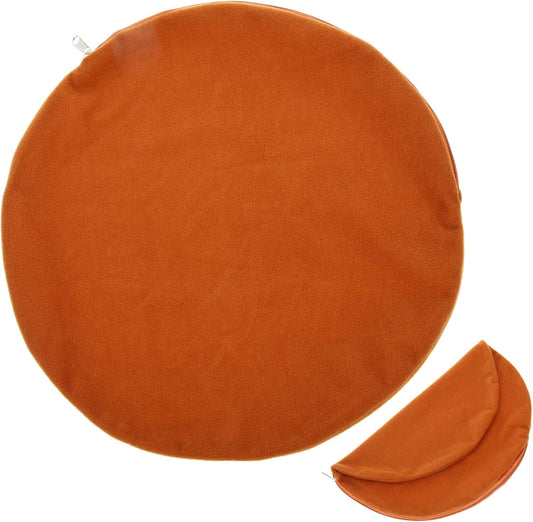 Milisten Pet Heating Mat Cover Brown Cat Warmer Protector for Electric Blanket Scratch Resistant Pet Pad Cover for Small Dogs and Cats Cozy Household Supply