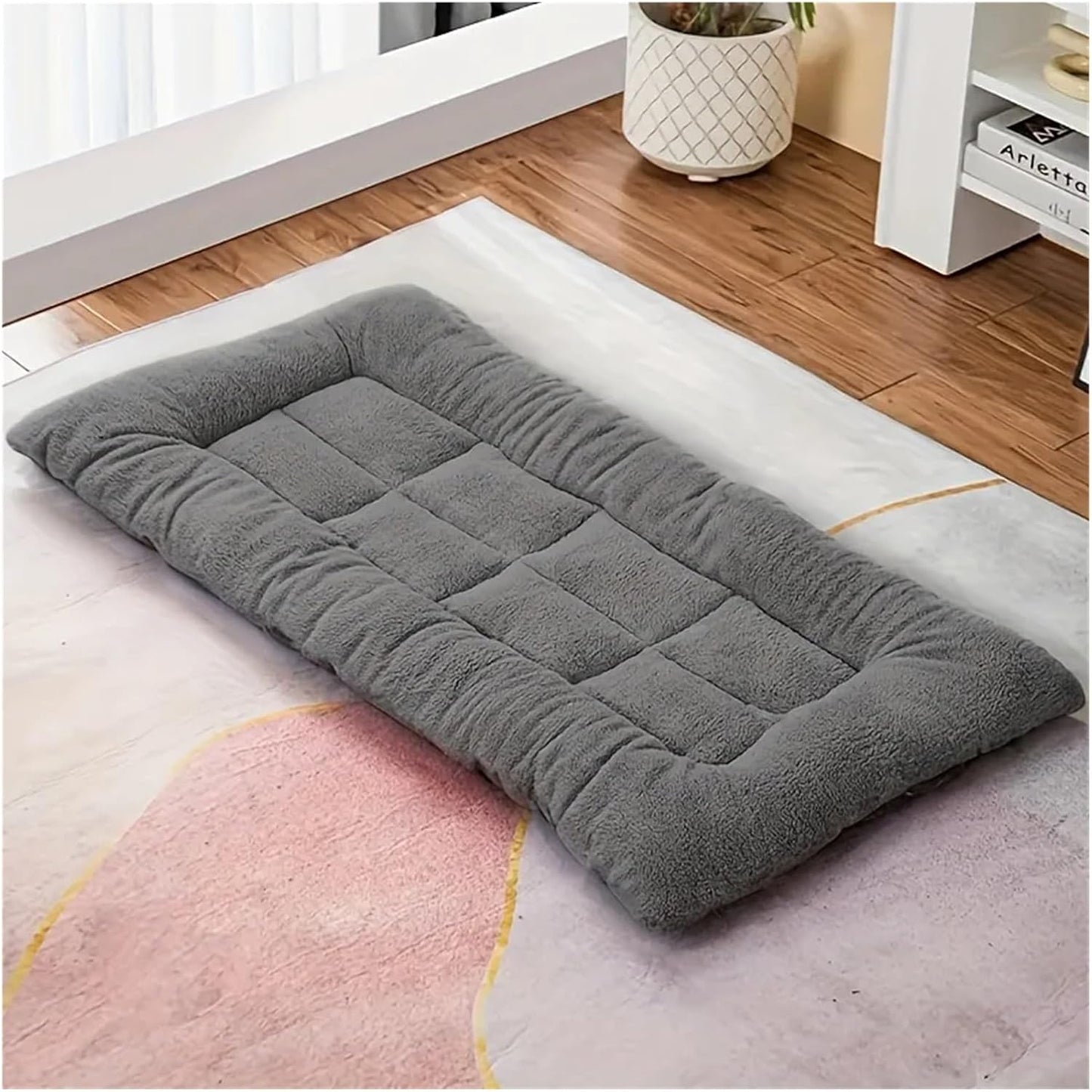 Dog Pet Beds Extra Large Plush Dog Bed Sofa Thickened Super Soft Pet Mat Dog Crate Mat Bed for Dog Beds