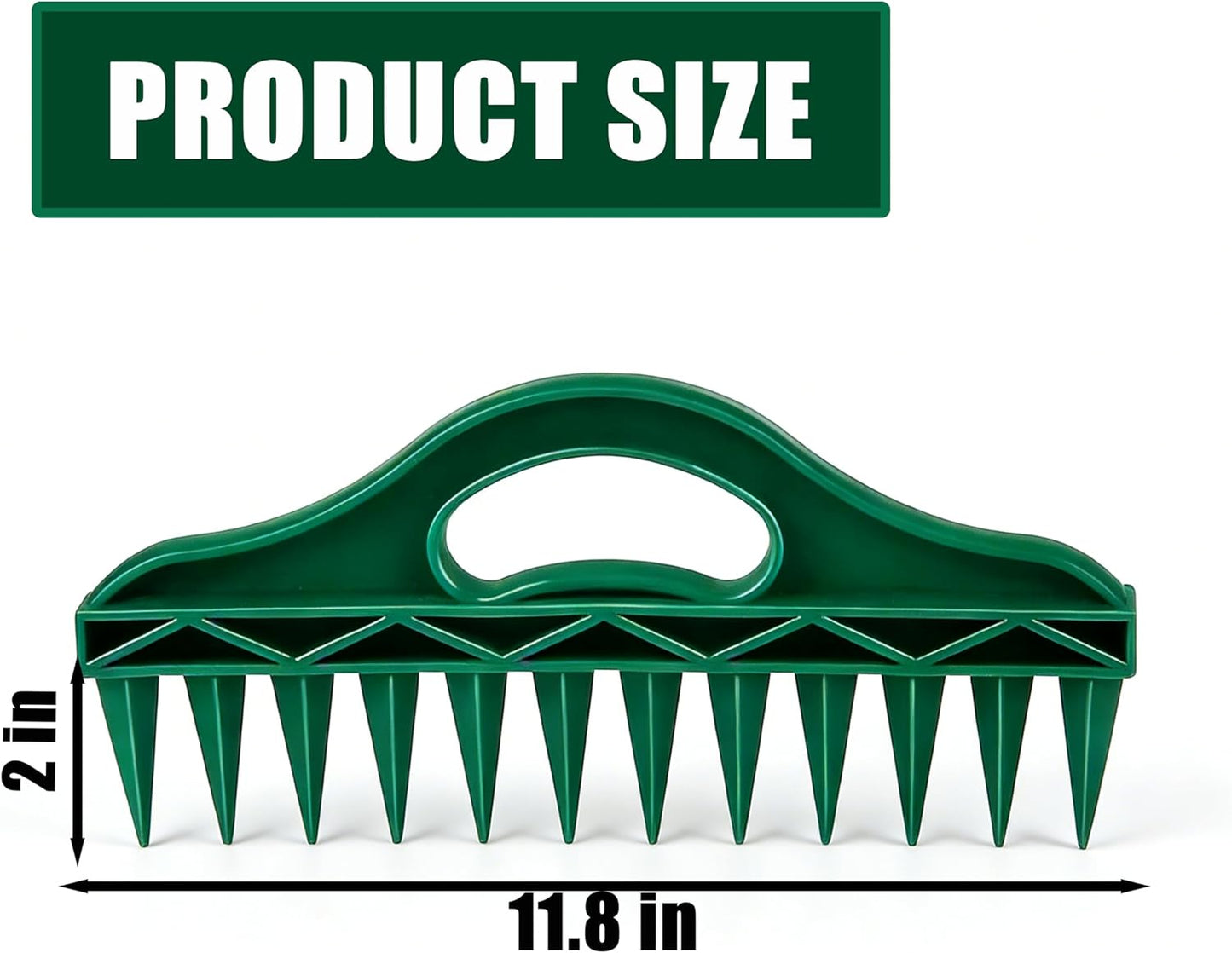 Seed Planter Tool Bulb Planters Dibbler Gardening Tool Seed Spacing Tool Seed Planting Tool for Garden Beds, Raised Beds & Pots | Fixed Spacing, Precise Dibbling for Effortless Seed Planting