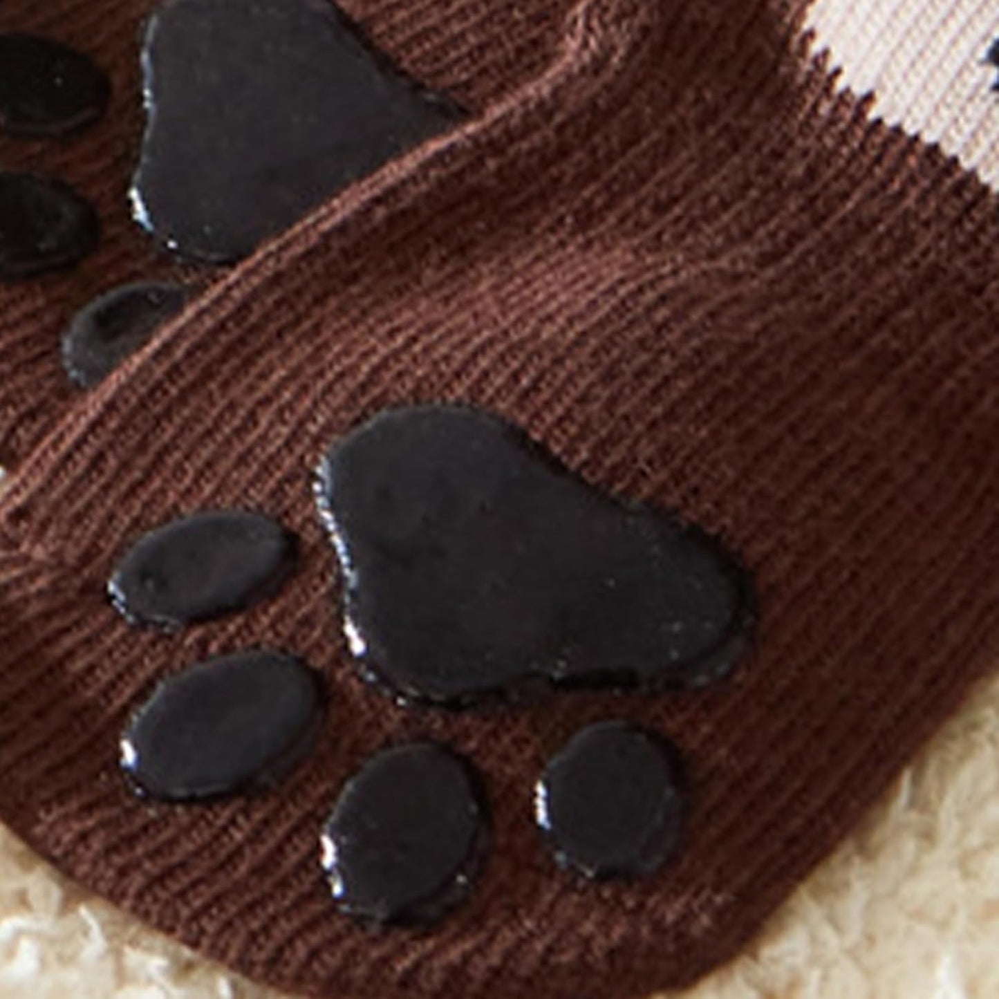 Dog Grip Socks | Soft Footwear with Adjustable Strap,Prevent Licking Pet Socks,for Small Medium Large Breeds Living Room Bedroom Indoor Floor Apartment