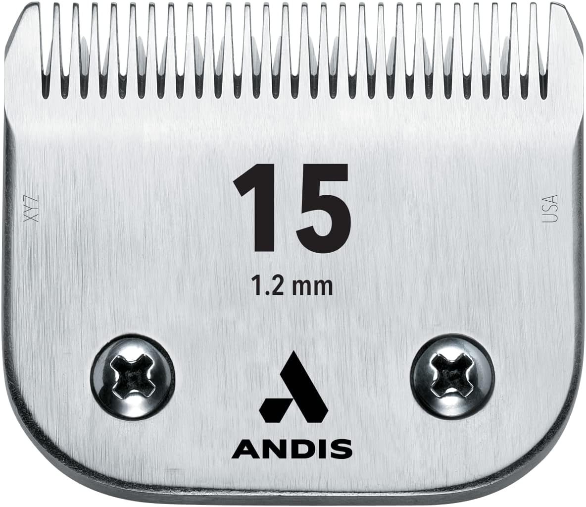 Andis 64072 UltraEdge Detachable Blade – Carbon Steel Pet Clipper Blade, Professional Grooming Performance