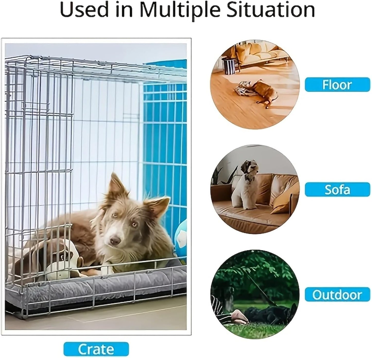 Dog Pet Beds Extra Large Plush Dog Bed Sofa Thickened Super Soft Pet Mat Dog Crate Mat Bed for Dog Beds