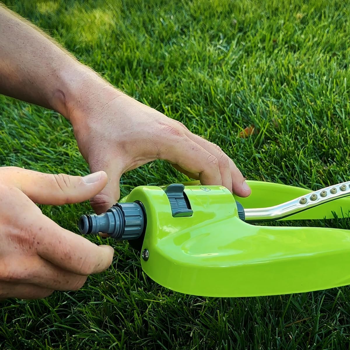 Flexzilla HFZG12050QN Garden Hose Kit with Quick Connect Attachments | Lightweight Coils Easily | Quick Connect Couplers | Won't Kink Under Pressure