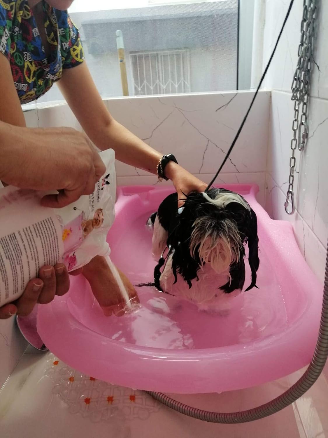 Warren London Cleopatra's Doggy Milk Bath | Luxurious Dog Shampoo and Conditioner w/Whole Milk Powder and Honey for Silky Smooth Coat | Use as a Full Bath Soak or Spray On Dog Shampoo | 12oz