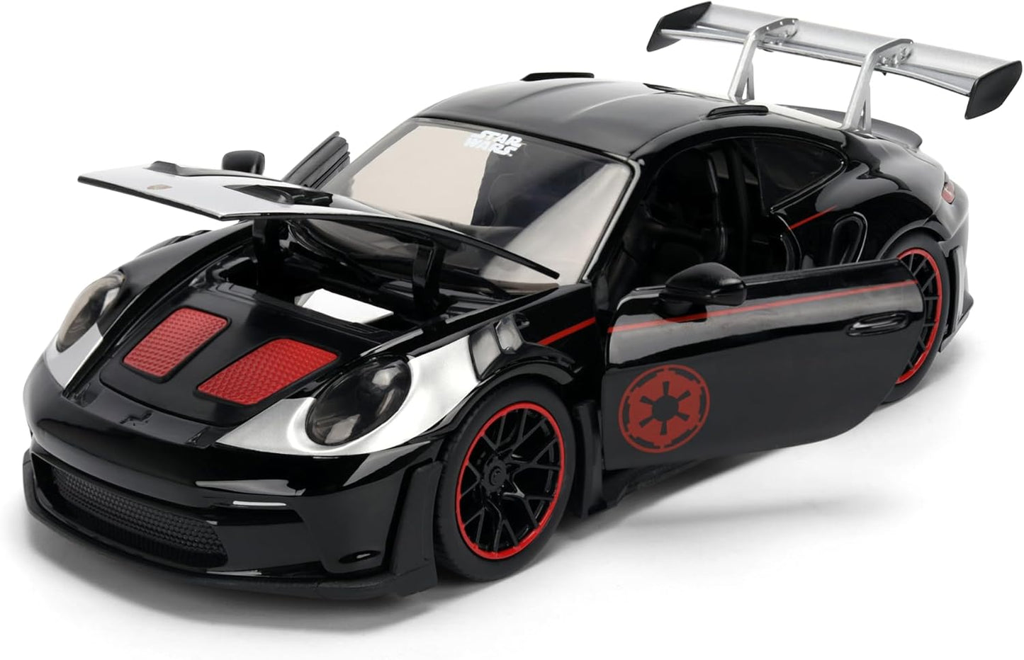 Jada Star Wars Darth Vader 1970 Dodge Charger R/T Hollywood Rides Die-Cast Car with Figure 1:24 Scale