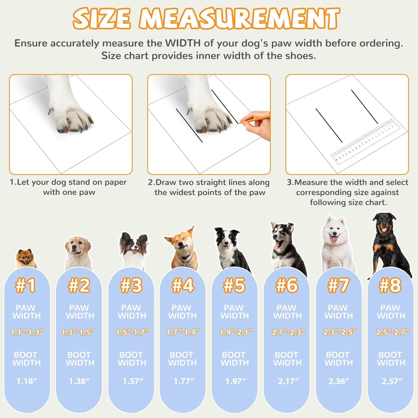 Dog Shoes for Medium Large Size, Breathable Dog Shoe for Hot Pavement, Dog Booties and Paw Protectors, Non-Slip Waterproof Dog Sandals Boots with Reflective for Rain, Summer, Hiking, Snow (Size 4)