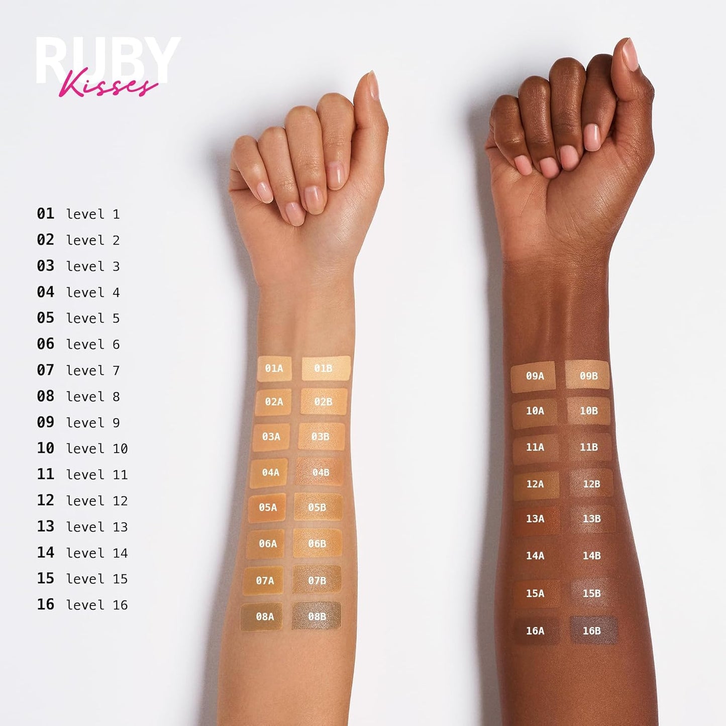 Ruby Kisses 3D Face Creator Cream Foundation & Concealer, 12 Hours Long Lasting, Medium to Full Coverage, Non-Greasy, Ideal for Makeup & Contour Palette (Level 12)
