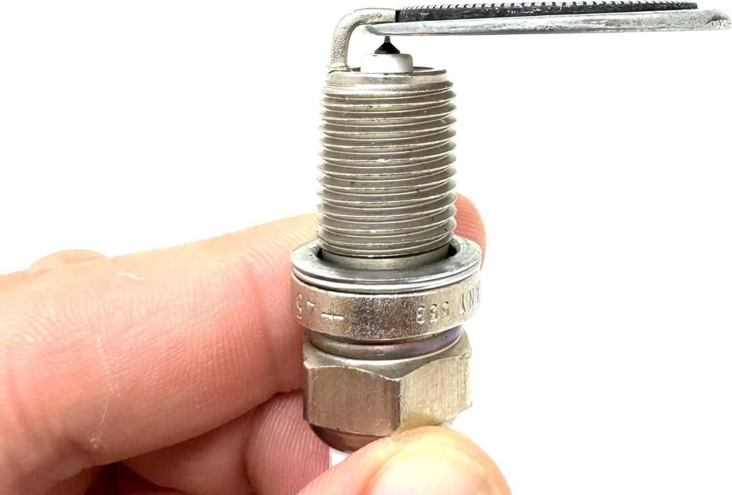 CTA Tools 3235 Spark Plug Gapper: Coin-Style Spark Plug Gap Tool, 0.020"–0.100" Measurement Range, Plated Steel, Quick-Check Reference Tool