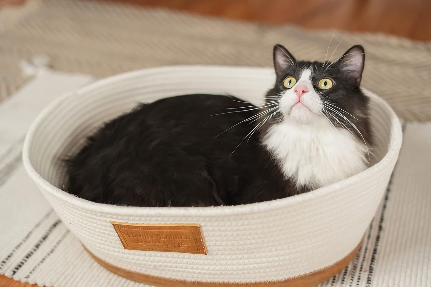 Harry Barker Woven Rope Basket Bed