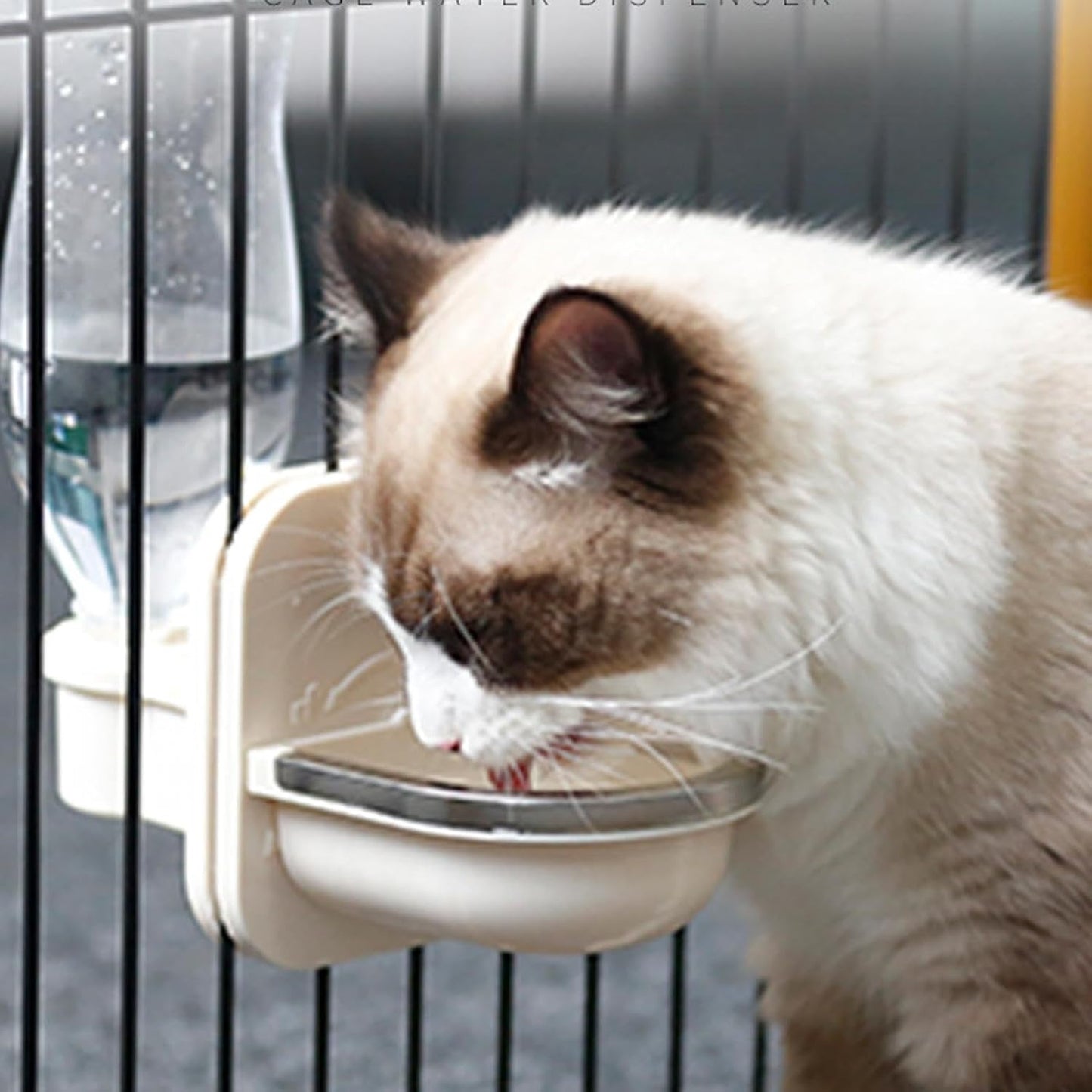 Dog Water Bottle | Leakproof Leakproof Portable Water Dispenser Space Saving | Airtight Dog Water Dispenser | for Small Cats, Ferrets, Hamsters,