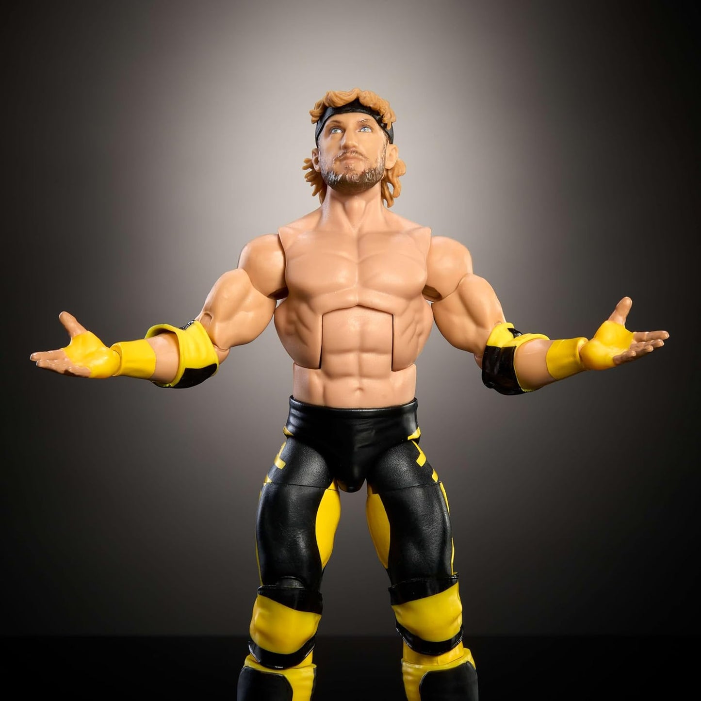 Mattel WWE Top Picks Elite Action Figure & Accessories Set, Logan Paul 6-inch Collectible with Swappable Hands, Ring Gear & 25 Articulation Points