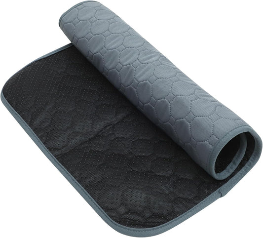 Milisten Multi-Function Pet Cooling Mat and Absorbent Urine Pad, Non-Slip Washable Dog Cushion, Summer Cooling Bed Mat for Small Dogs, Indoor Pet Sleeping Pad